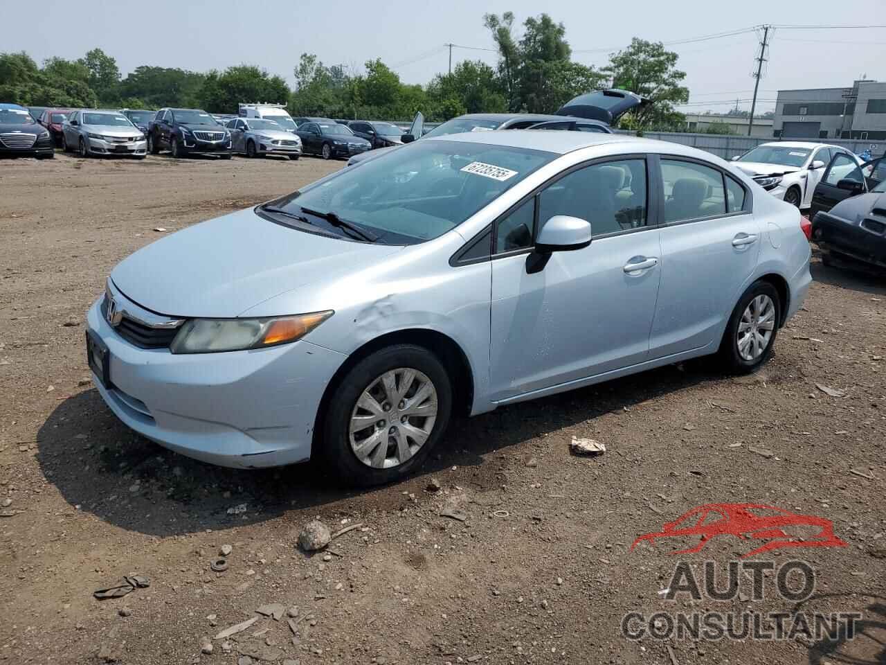 HONDA CIVIC 2012 - 19XFB2F56CE069709