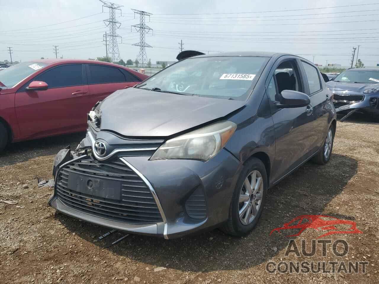 TOYOTA YARIS 2015 - VNKKTUD36FA023708
