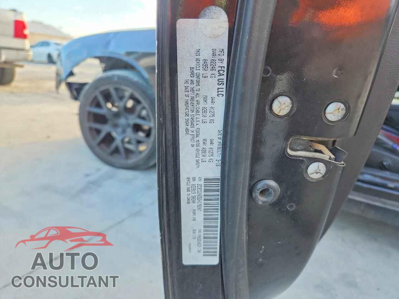 DODGE CHALLENGER 2016 - 2C3CDZAG5GH178207