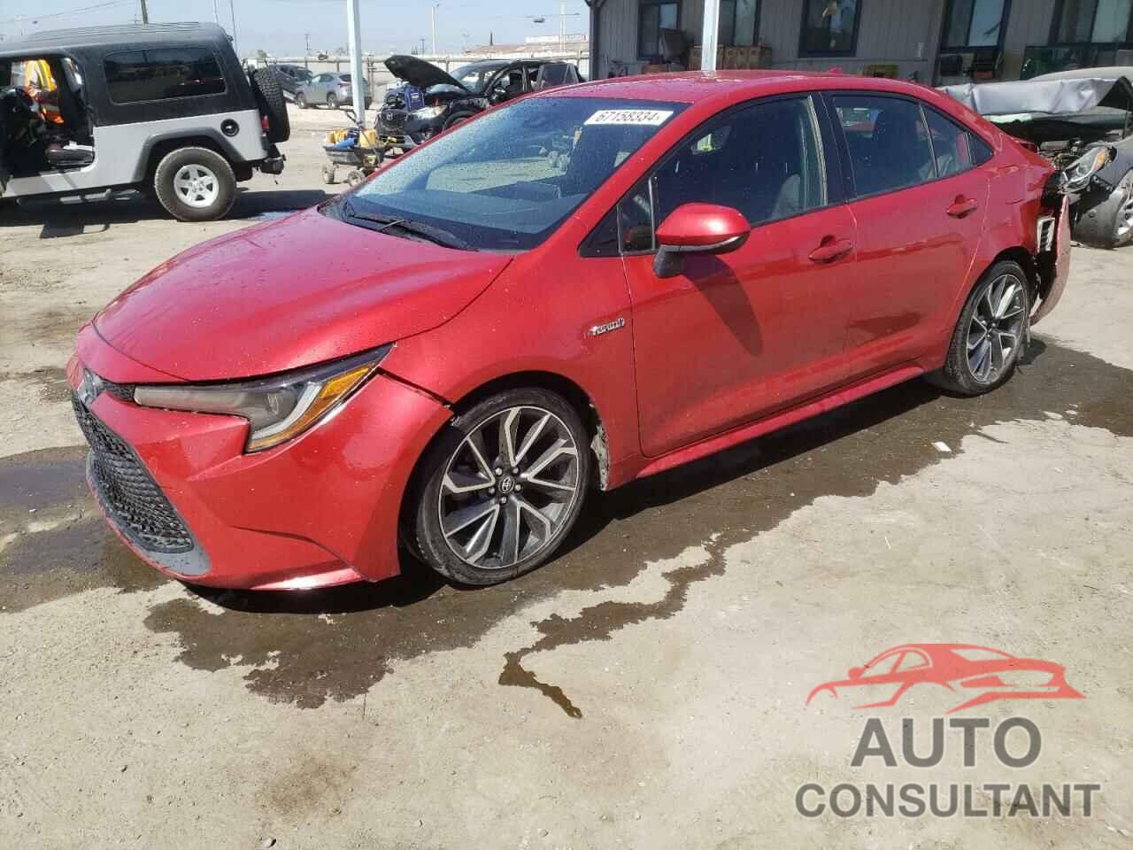 TOYOTA COROLLA 2021 - JTDEAMDE9MJ009733