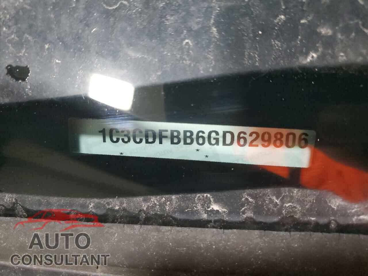 DODGE DART 2016 - 1C3CDFBB6GD629806