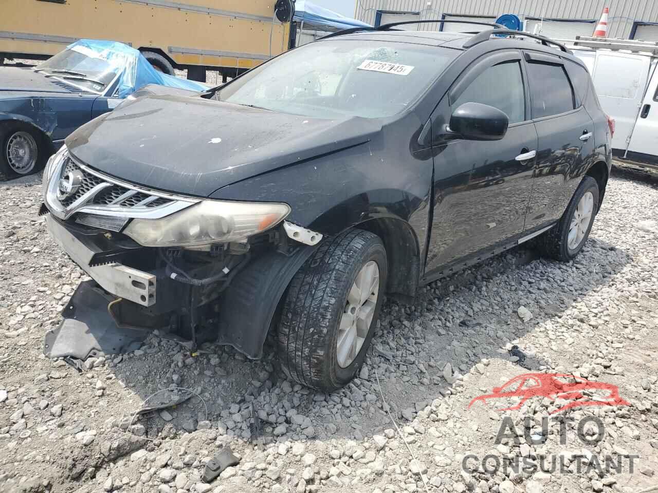 NISSAN MURANO 2011 - JN8AZ1MW8BW160923
