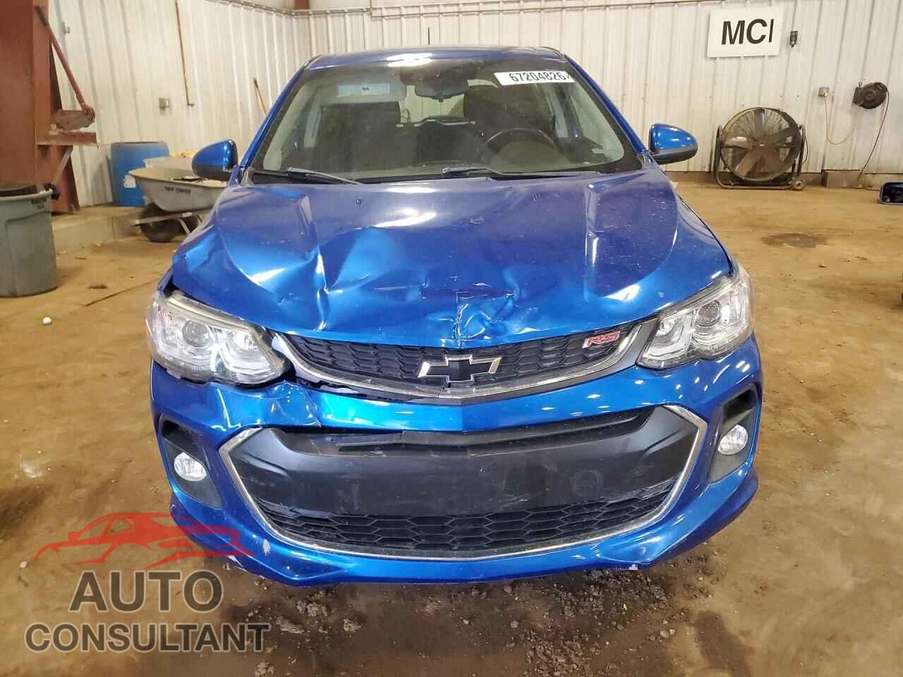 CHEVROLET SONIC 2018 - 1G1JD6SH2J4128385