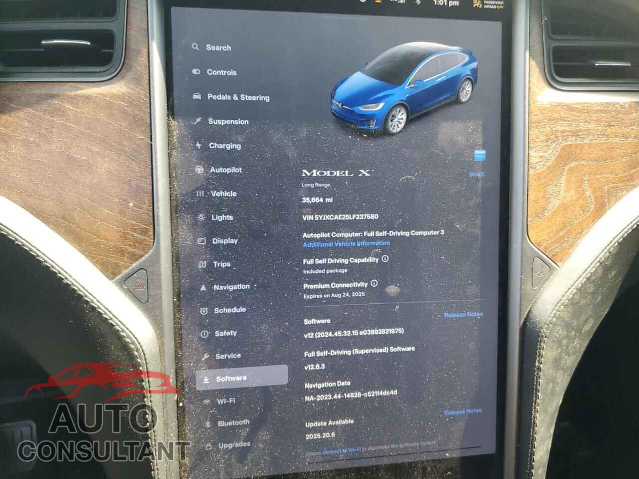 TESLA MODEL X 2020 - 5YJXCAE25LF237580