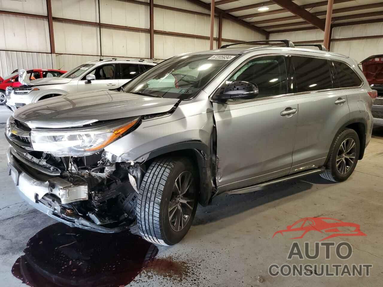 TOYOTA HIGHLANDER 2016 - 5TDJKRFH8GS293475