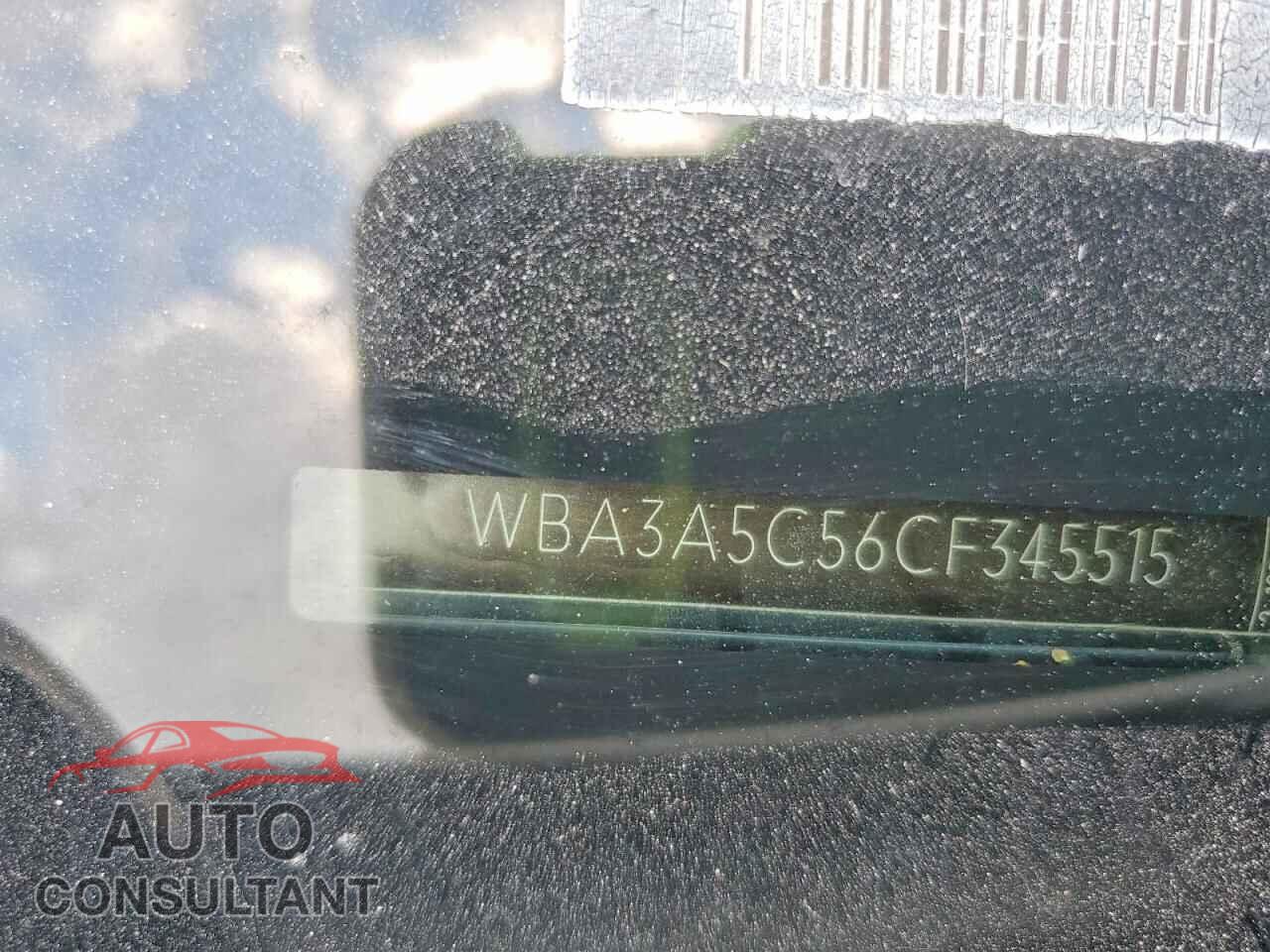 BMW 3 SERIES 2012 - WBA3A5C56CF345515