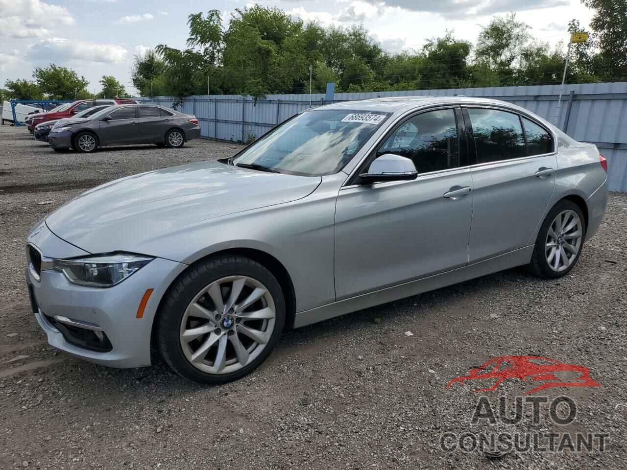 BMW 3 SERIES 2017 - WBA8A3C59HK691132