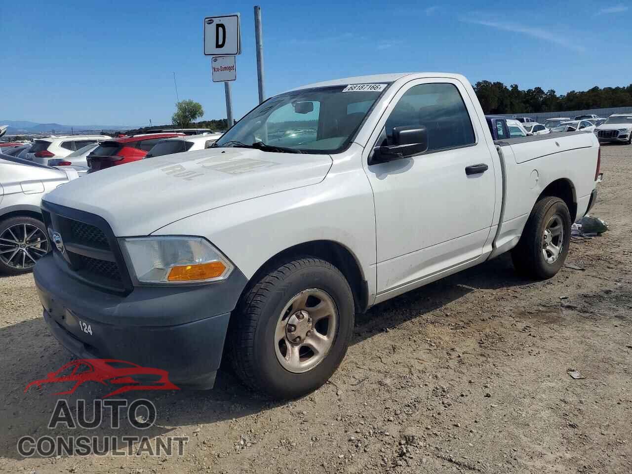 DODGE RAM 1500 2012 - 3C6JD6AP2CG251021