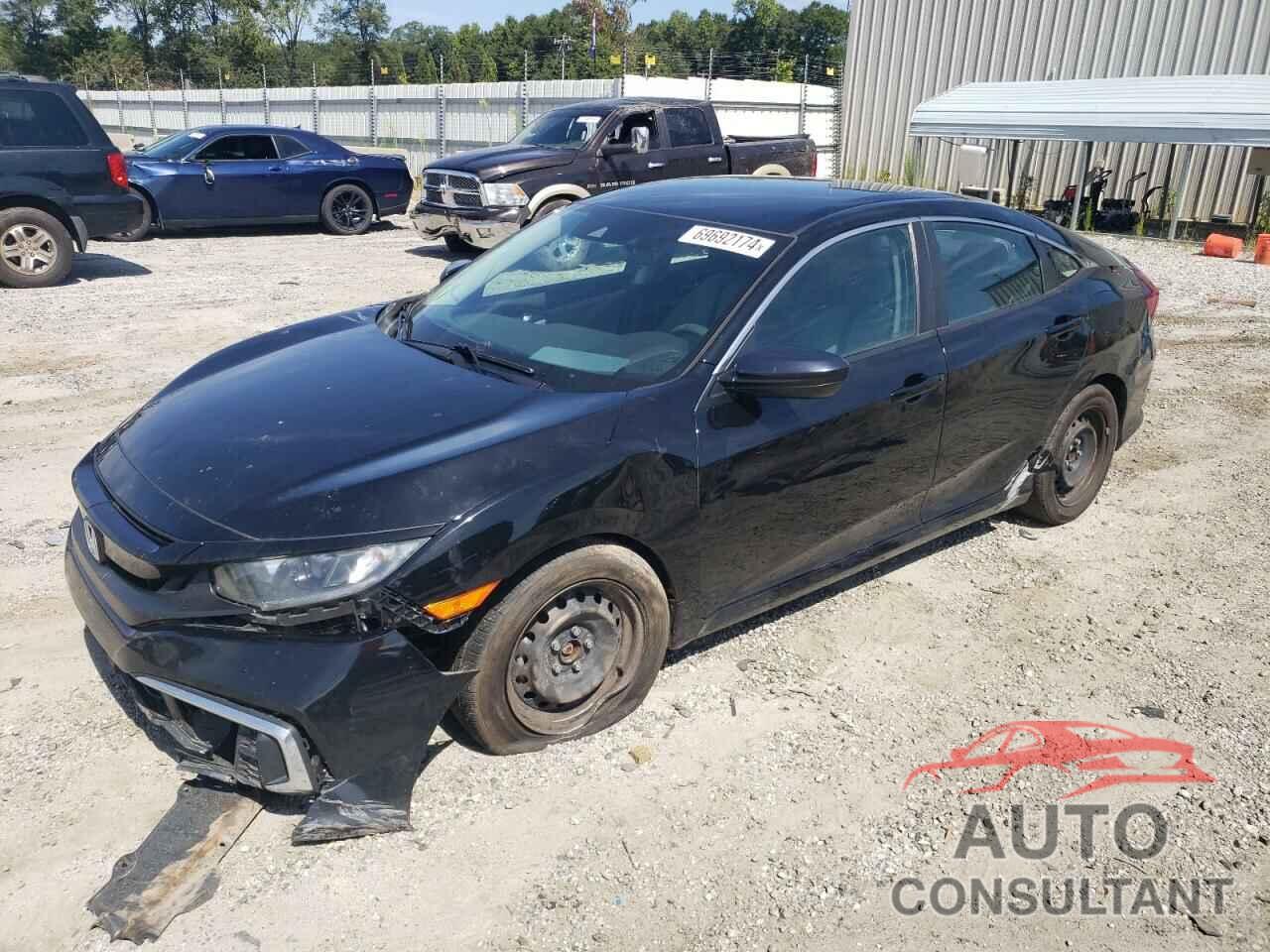 HONDA CIVIC 2019 - 2HGFC2F62KH603203