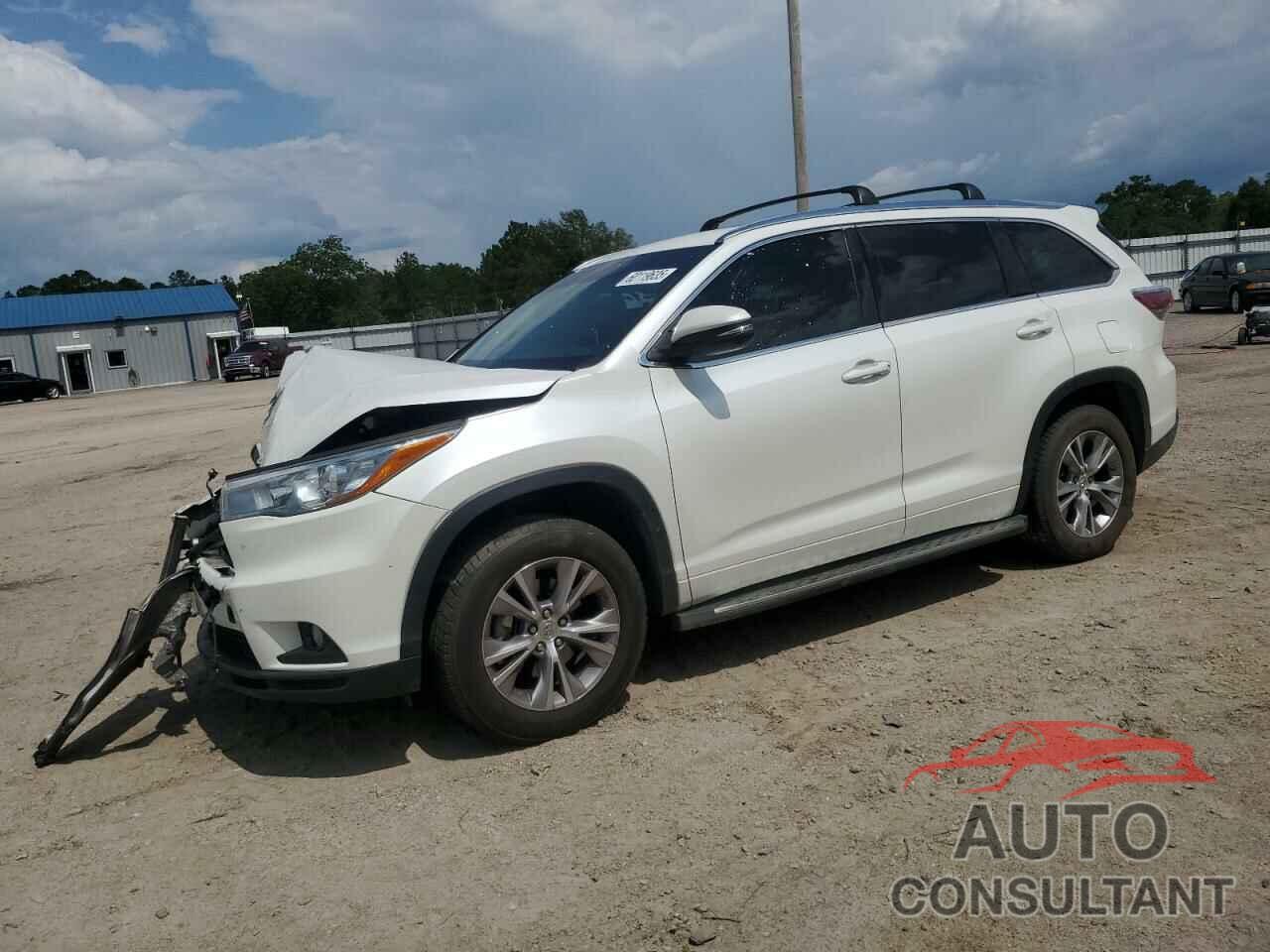 TOYOTA HIGHLANDER 2015 - 5TDKKRFH7FS101790