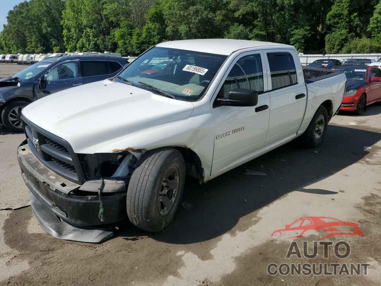 DODGE RAM 1500 2012 - 1C6RD7KP4CS241364