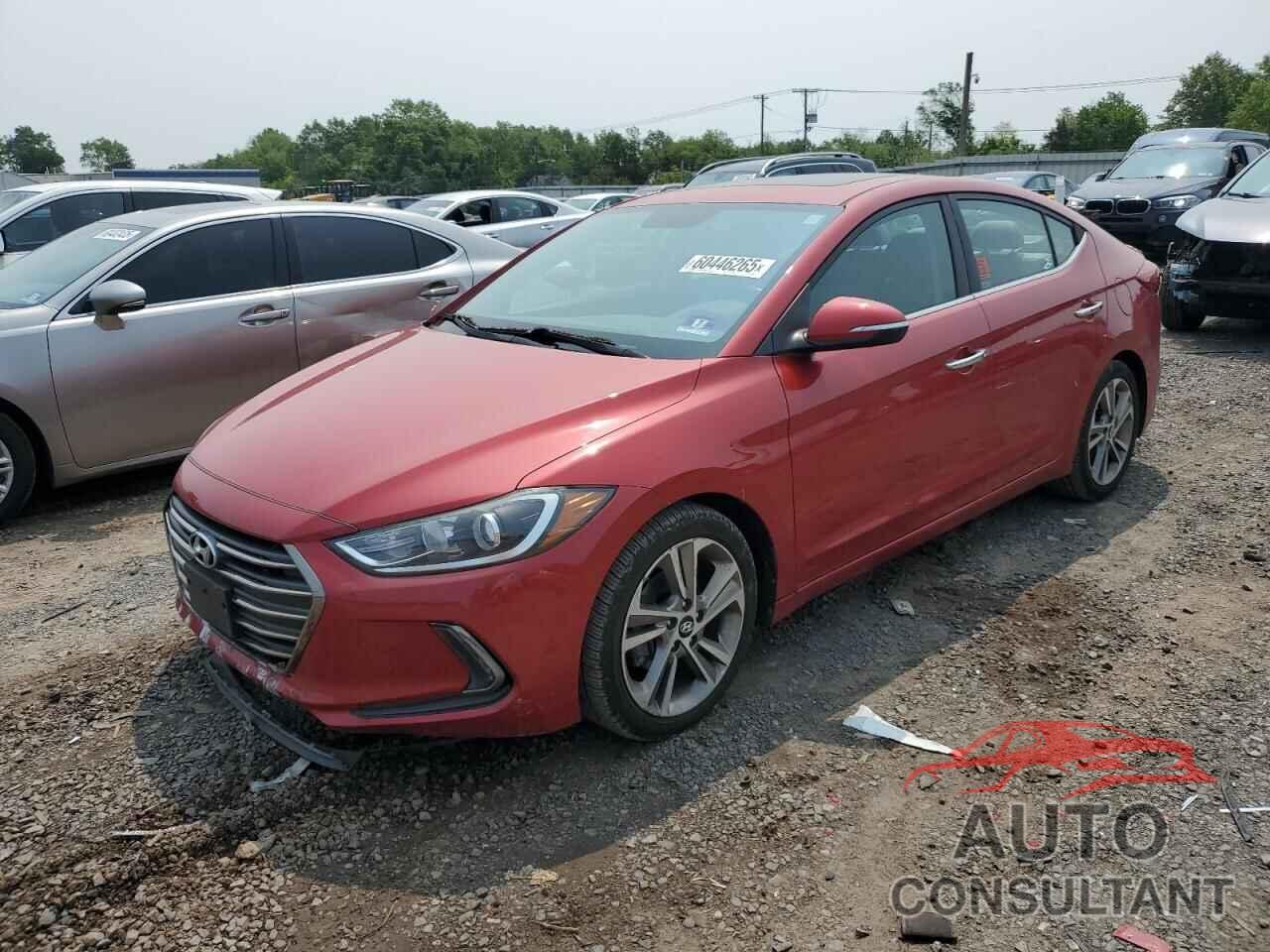 HYUNDAI ELANTRA 2017 - 5NPD84LF0HH010978