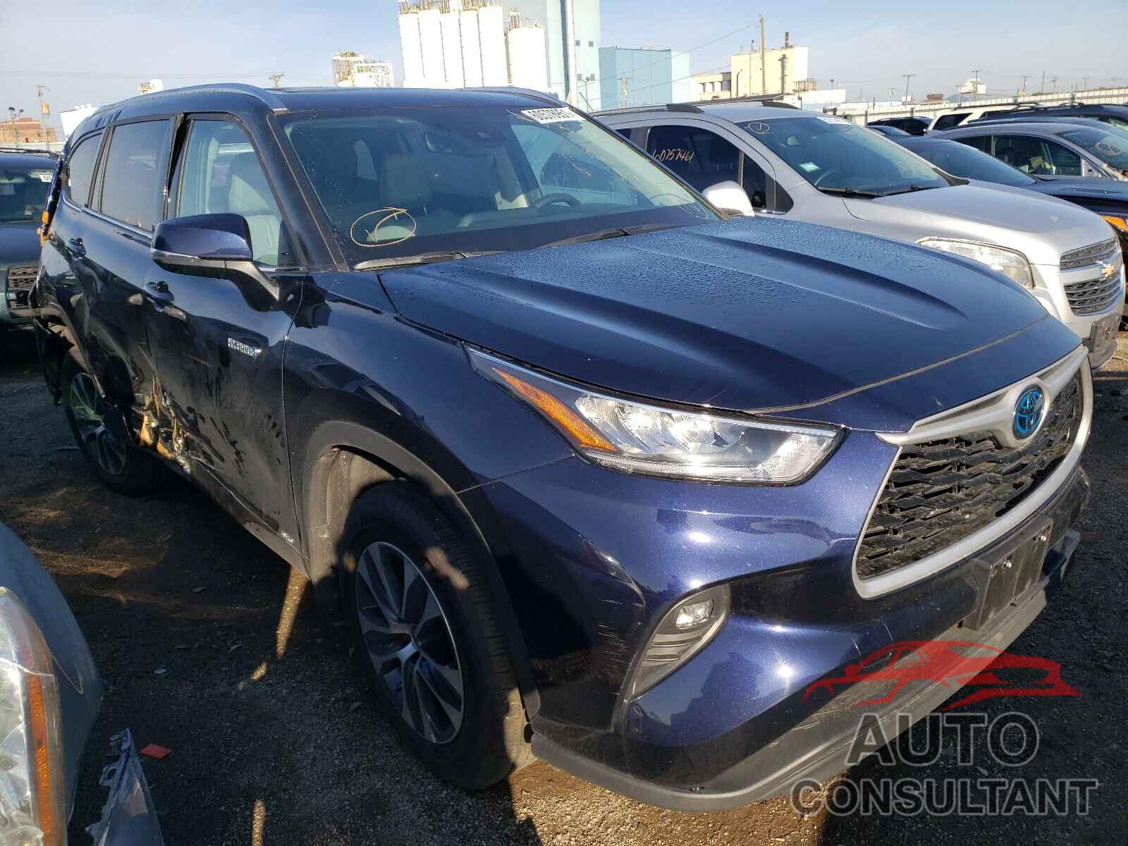 TOYOTA HIGHLANDER 2020 - 5TDGBRCH2LS512035
