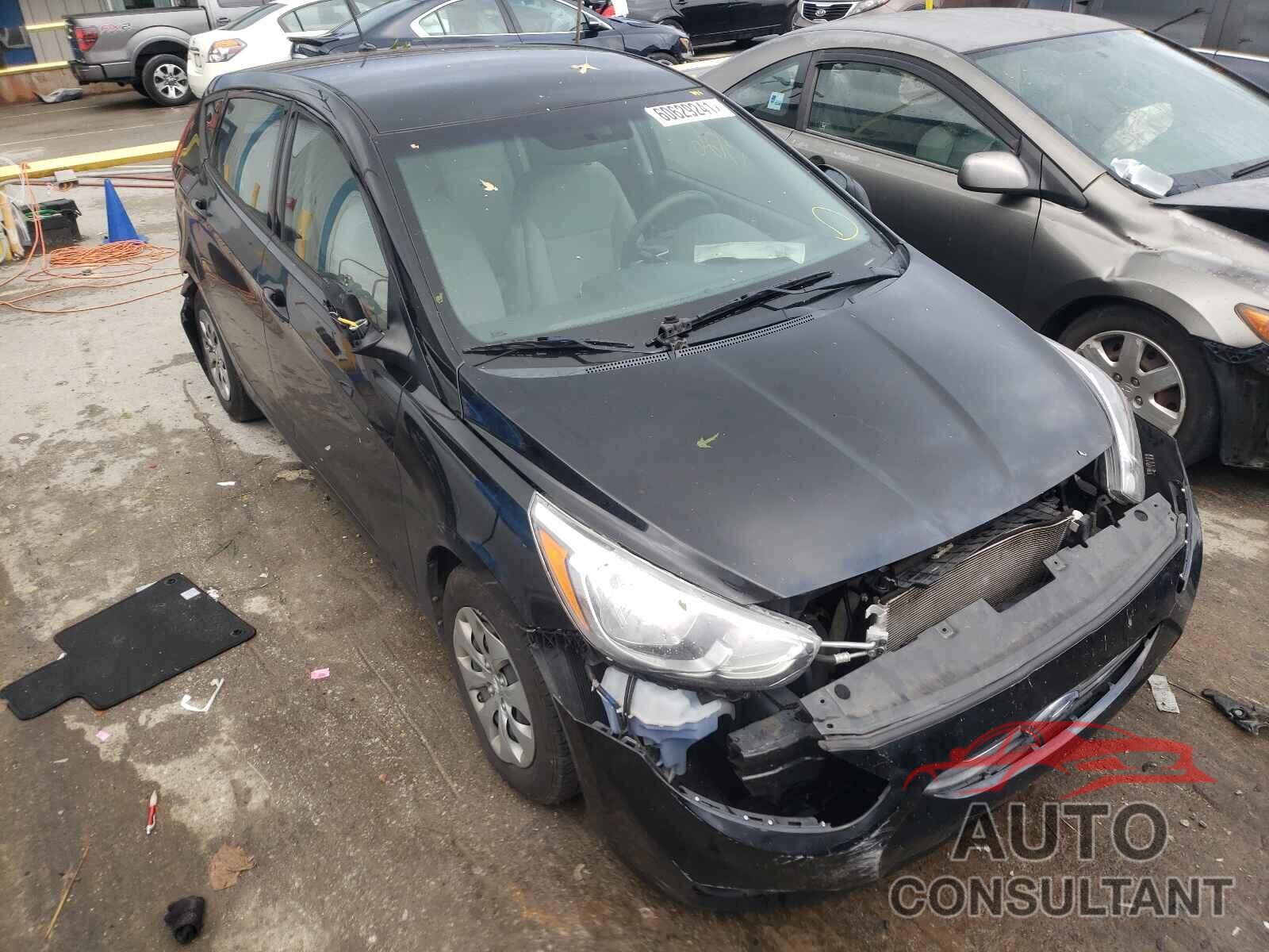 HYUNDAI ACCENT 2017 - KMHCT5AE9HU359343
