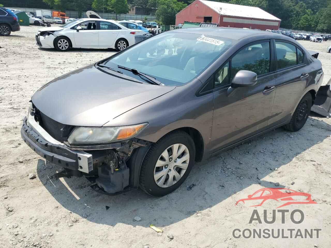 HONDA CIVIC 2012 - 2HGFB2F54CH541010