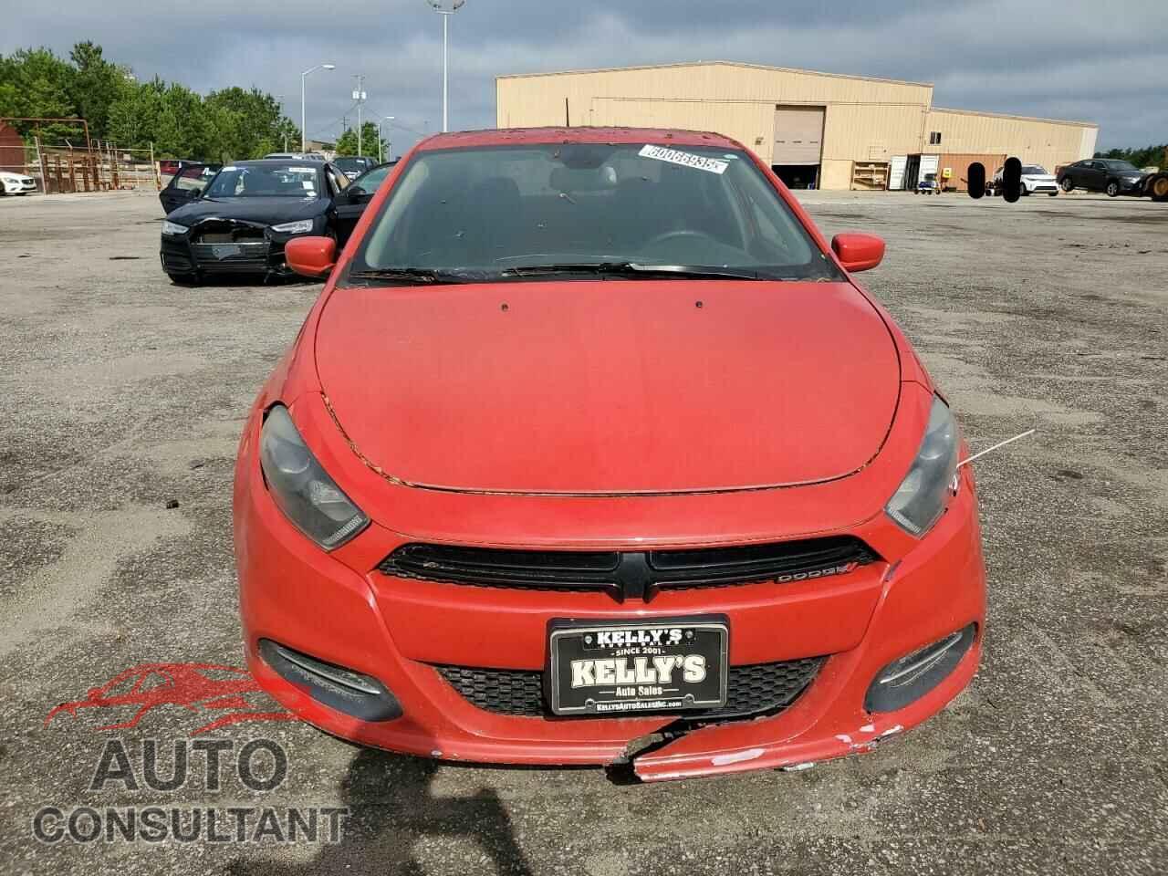 DODGE DART 2016 - 1C3CDFBB7GD616093
