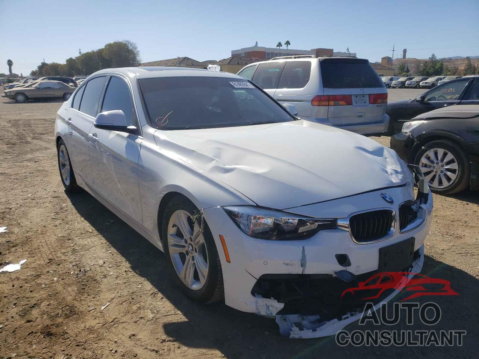 BMW 3 SERIES 2017 - WBA8B9G59HNU48848