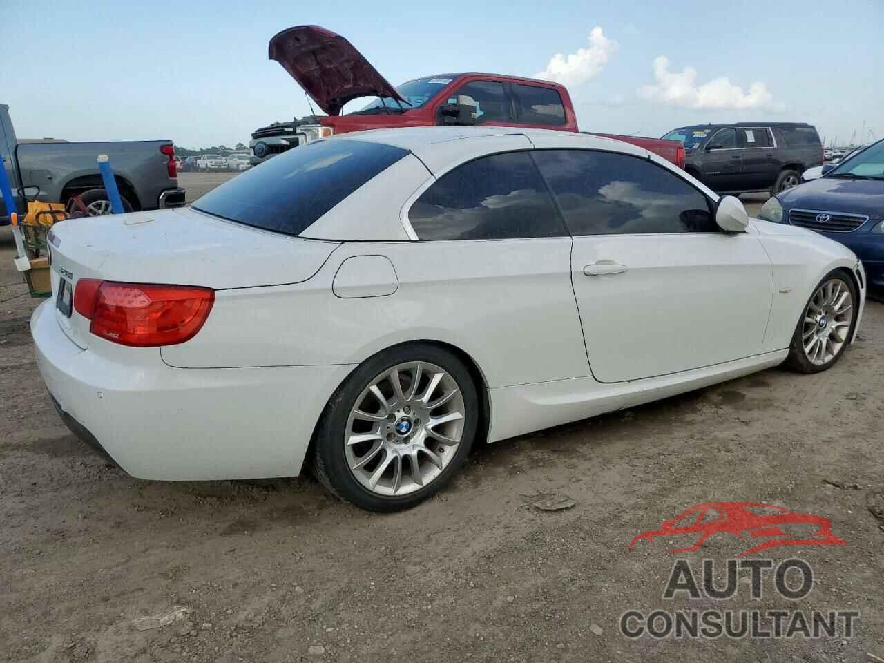 BMW 3 SERIES 2012 - WBADW3C50CE822438