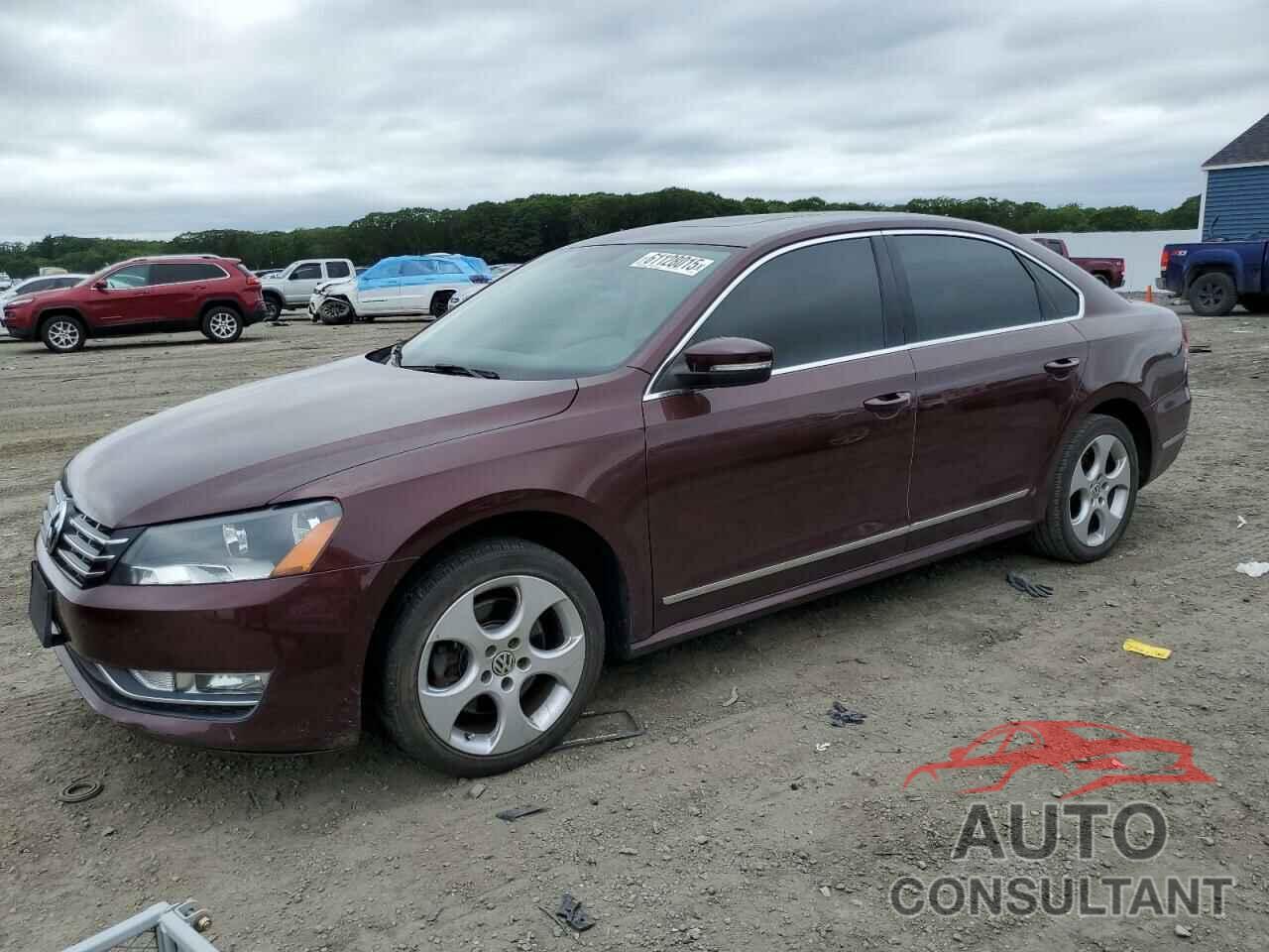 VOLKSWAGEN PASSAT 2013 - 1VWBN7A35DC076469