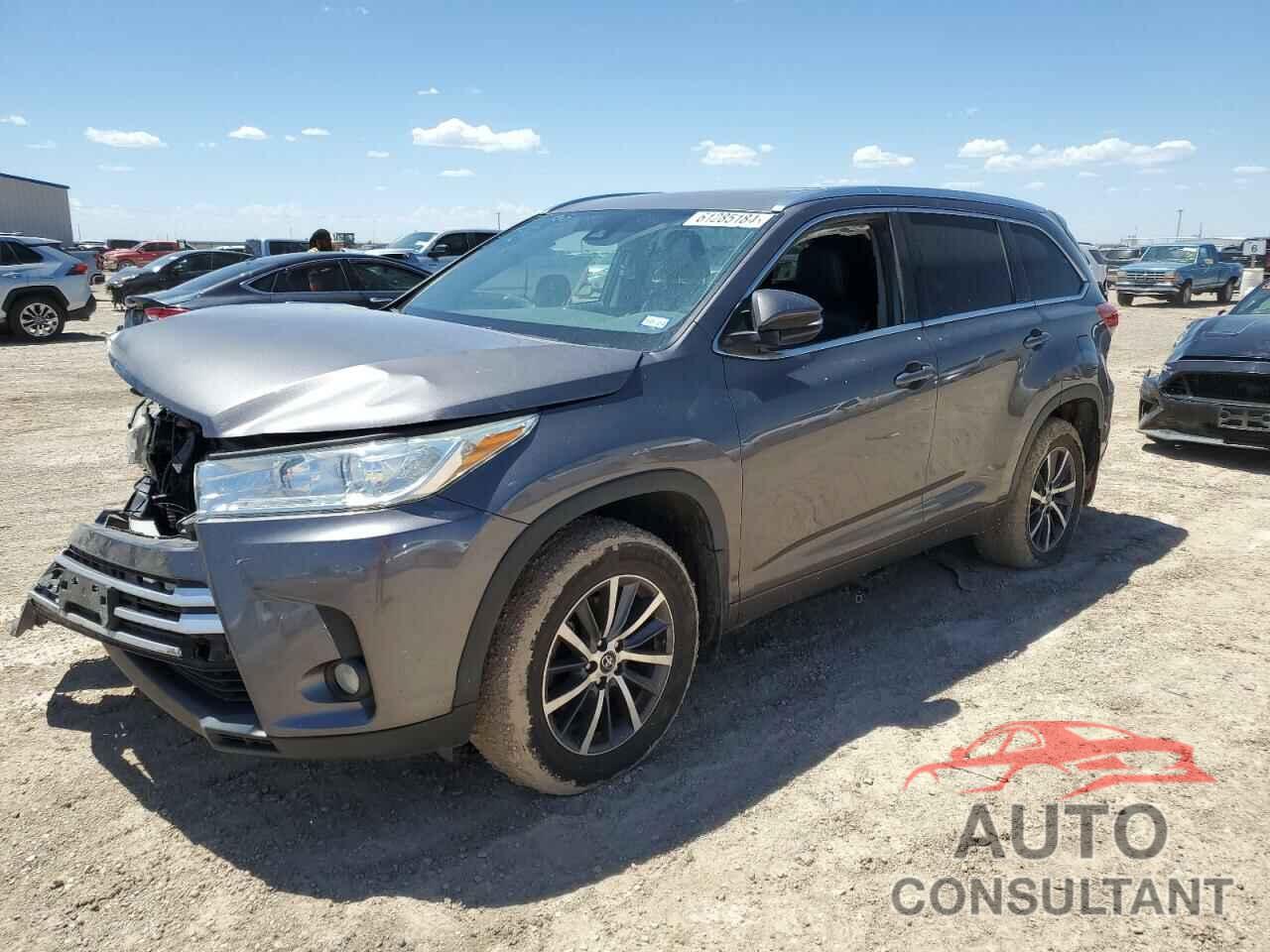 TOYOTA HIGHLANDER 2018 - 5TDJZRFH9JS528081