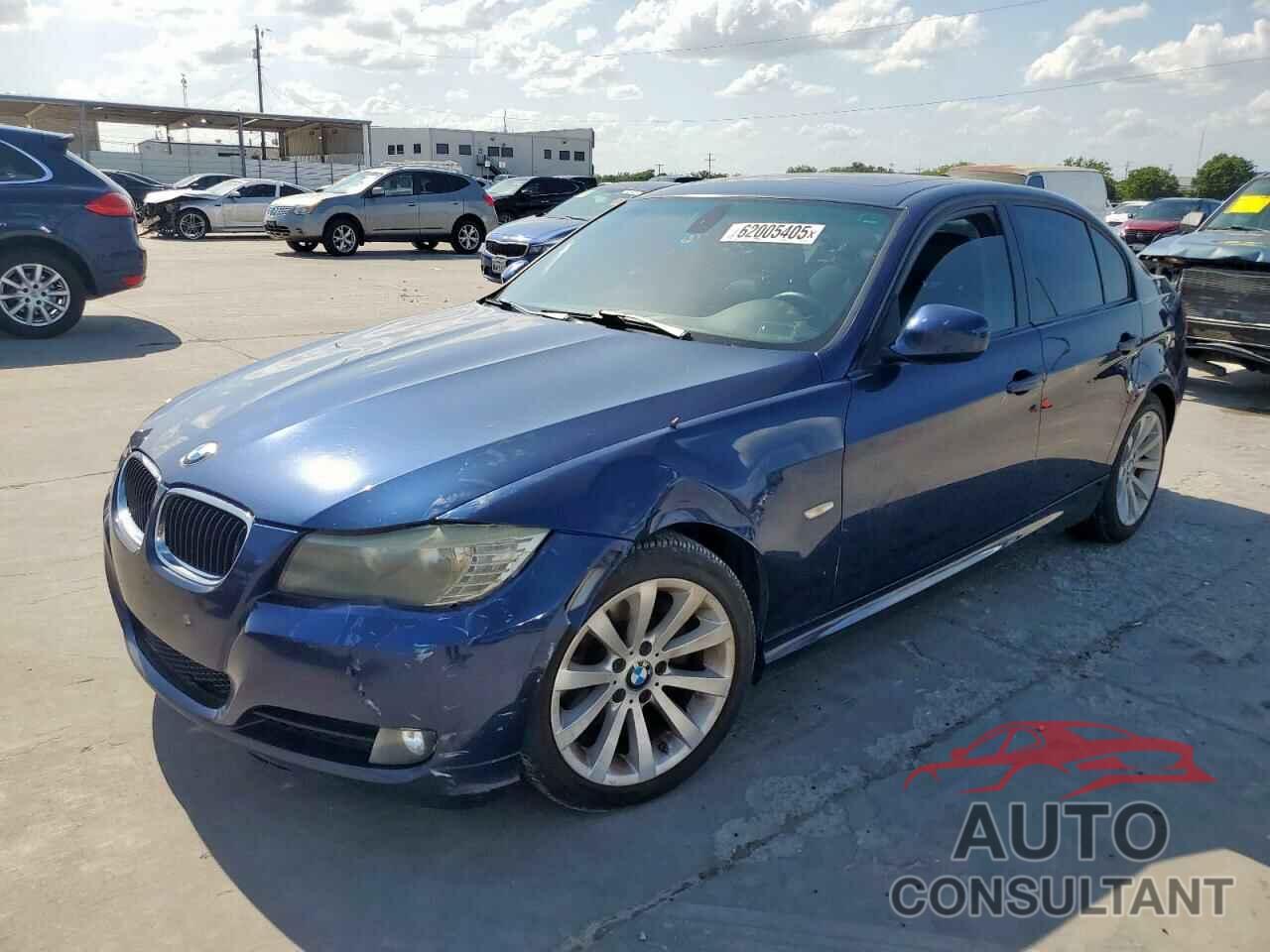 BMW 3 SERIES 2011 - WBAPH7C50BE461757