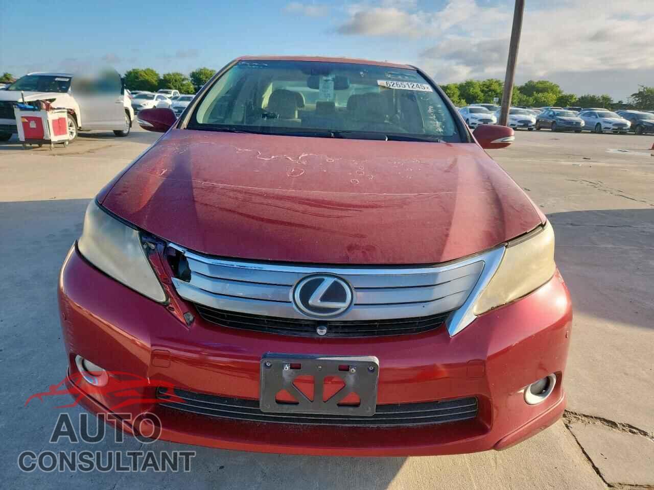 LEXUS HS 2010 - JTHBB1BA9A2018290
