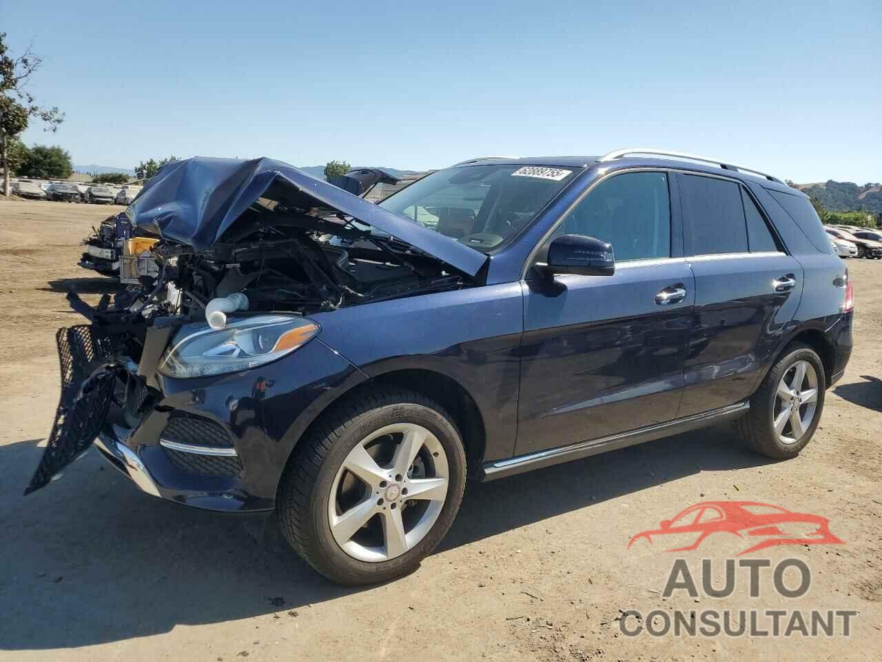 MERCEDES-BENZ GLE-CLASS 2017 - 4JGDA5HB3HA867573