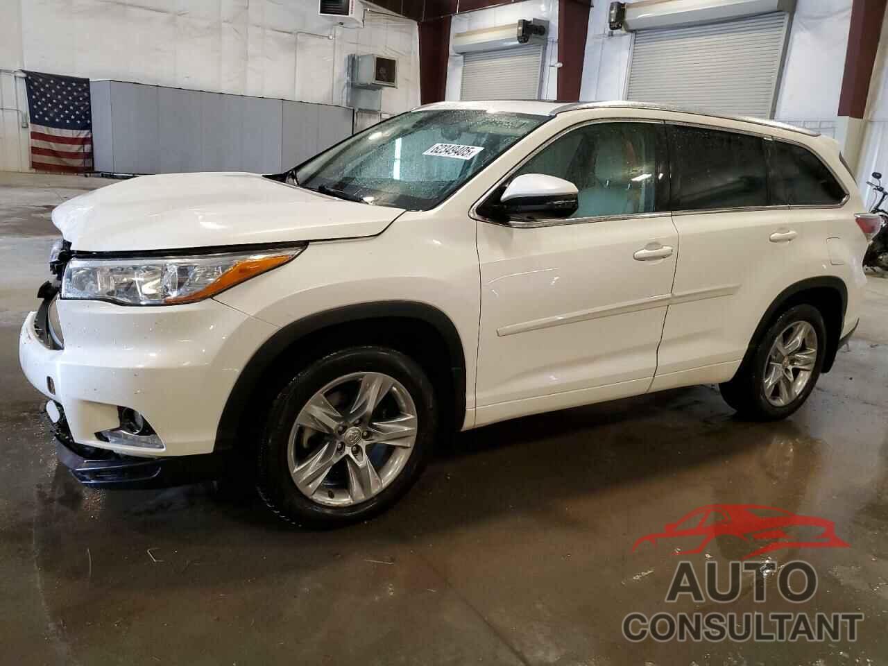 TOYOTA HIGHLANDER 2014 - 5TDDKRFH5ES052841