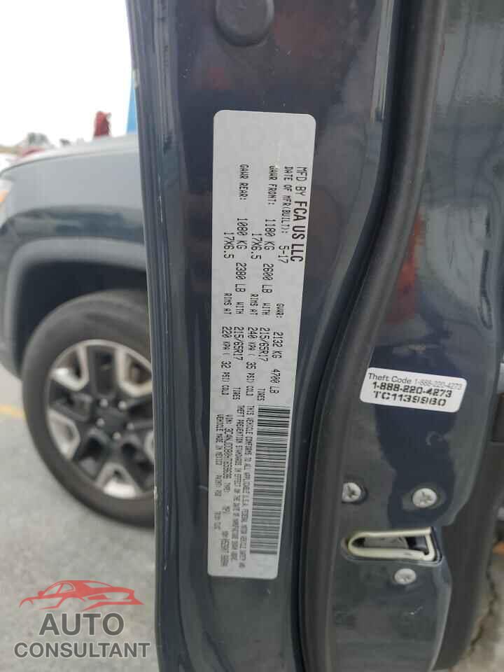 JEEP COMPASS 2017 - 3C4NJDDB0HT659636
