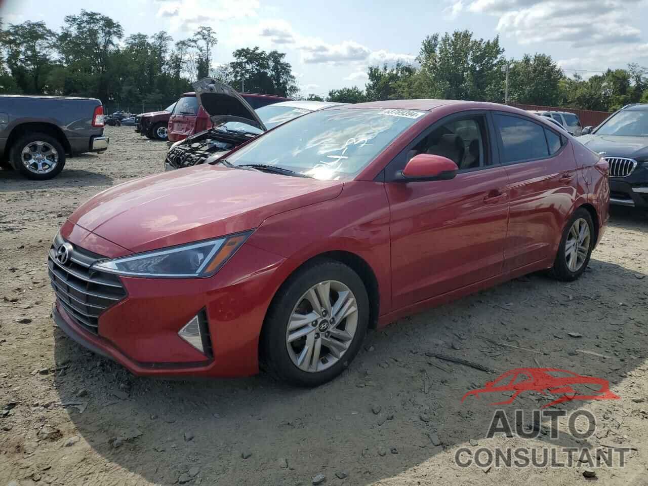 HYUNDAI ELANTRA 2019 - KMHD84LF7KU741500