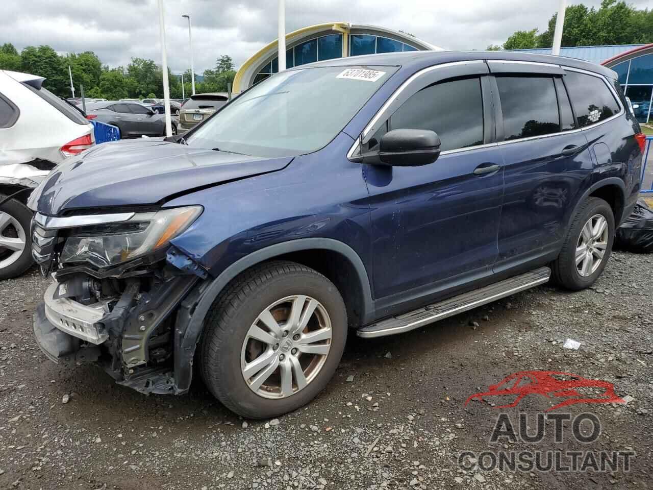 HONDA PILOT 2017 - 5FNYF6H19HB083720