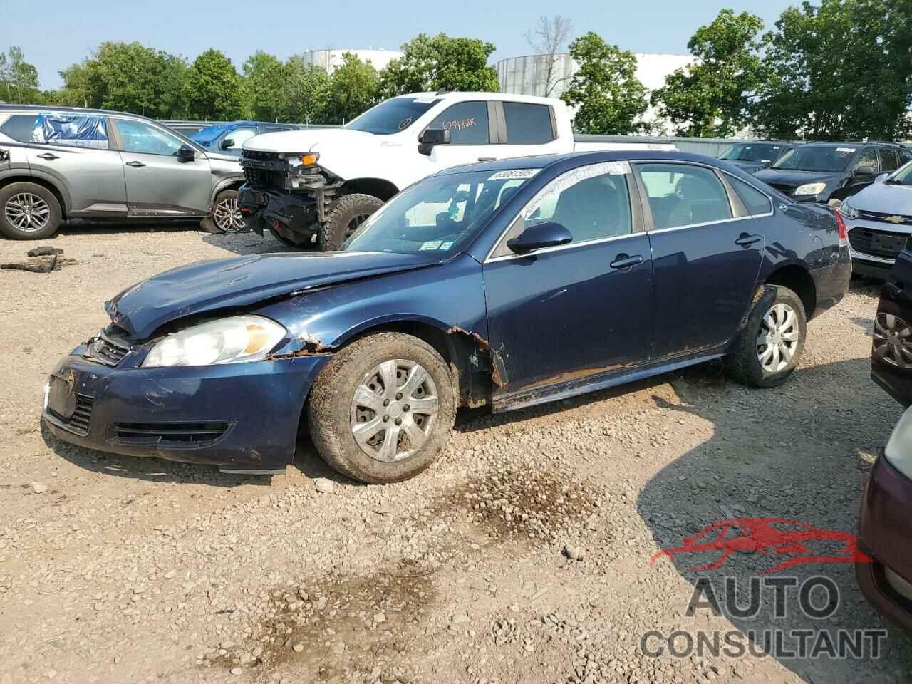 CHEVROLET IMPALA 2009 - 2G1WB57K191142196