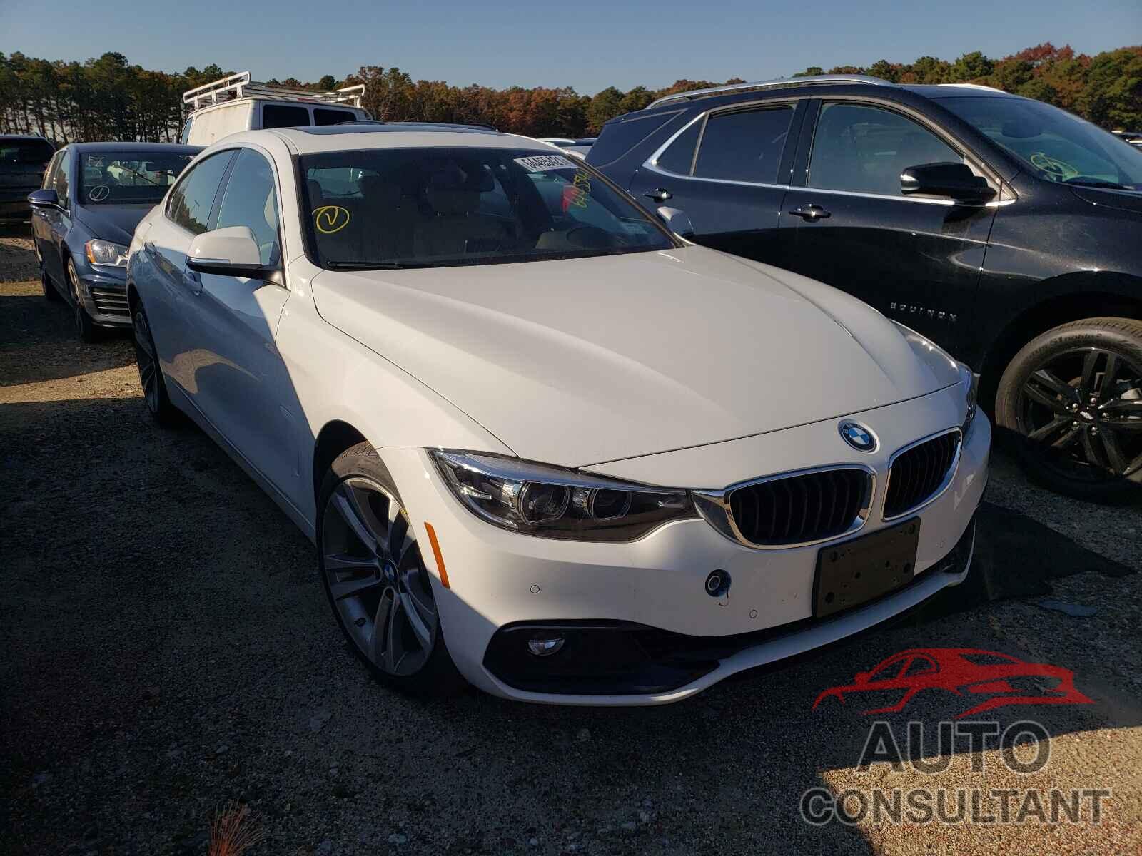 BMW 4 SERIES 2019 - WBA4J3C51KBL09052