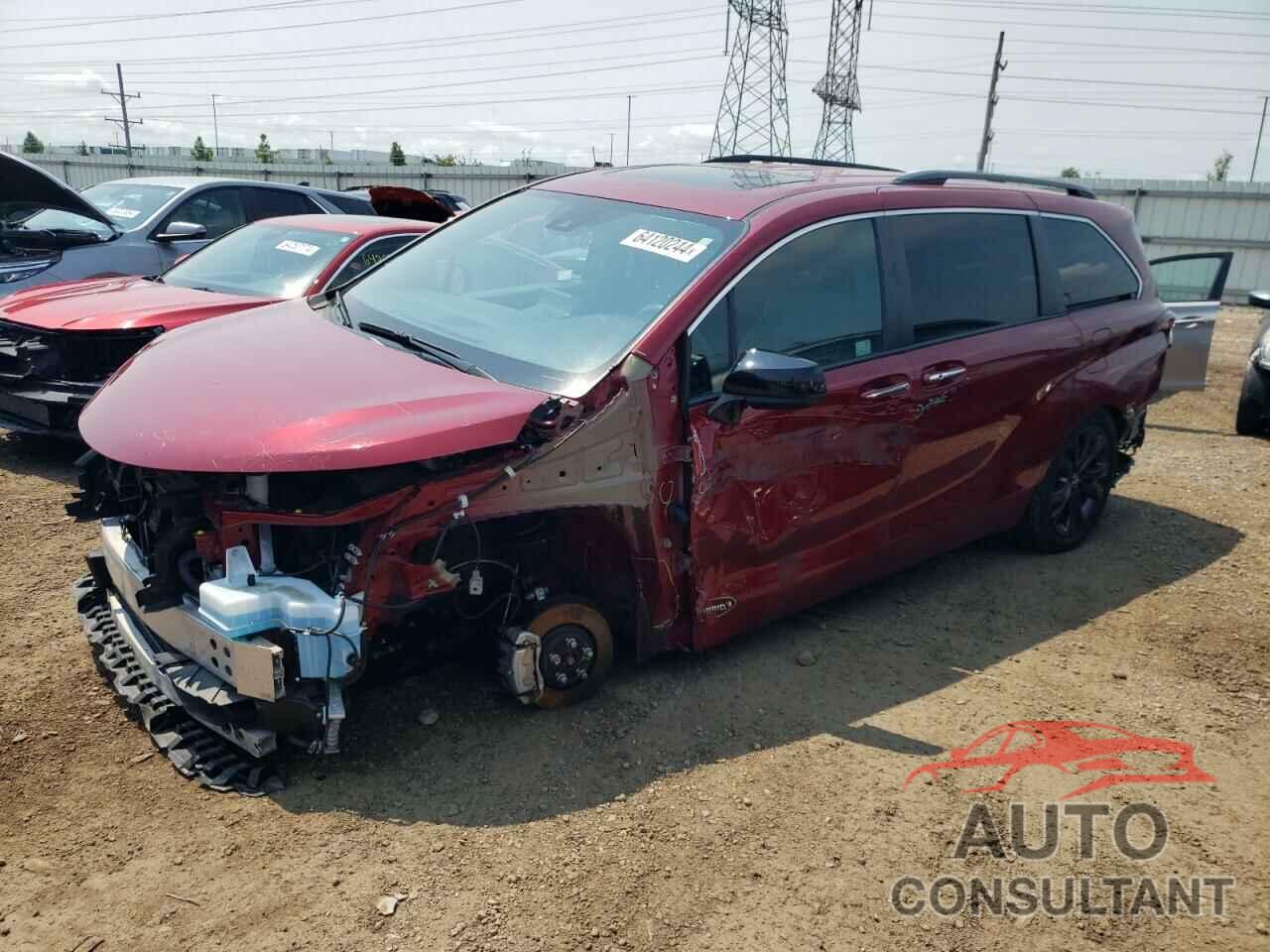 TOYOTA SIENNA 2021 - 5TDXRKEC2MS063848