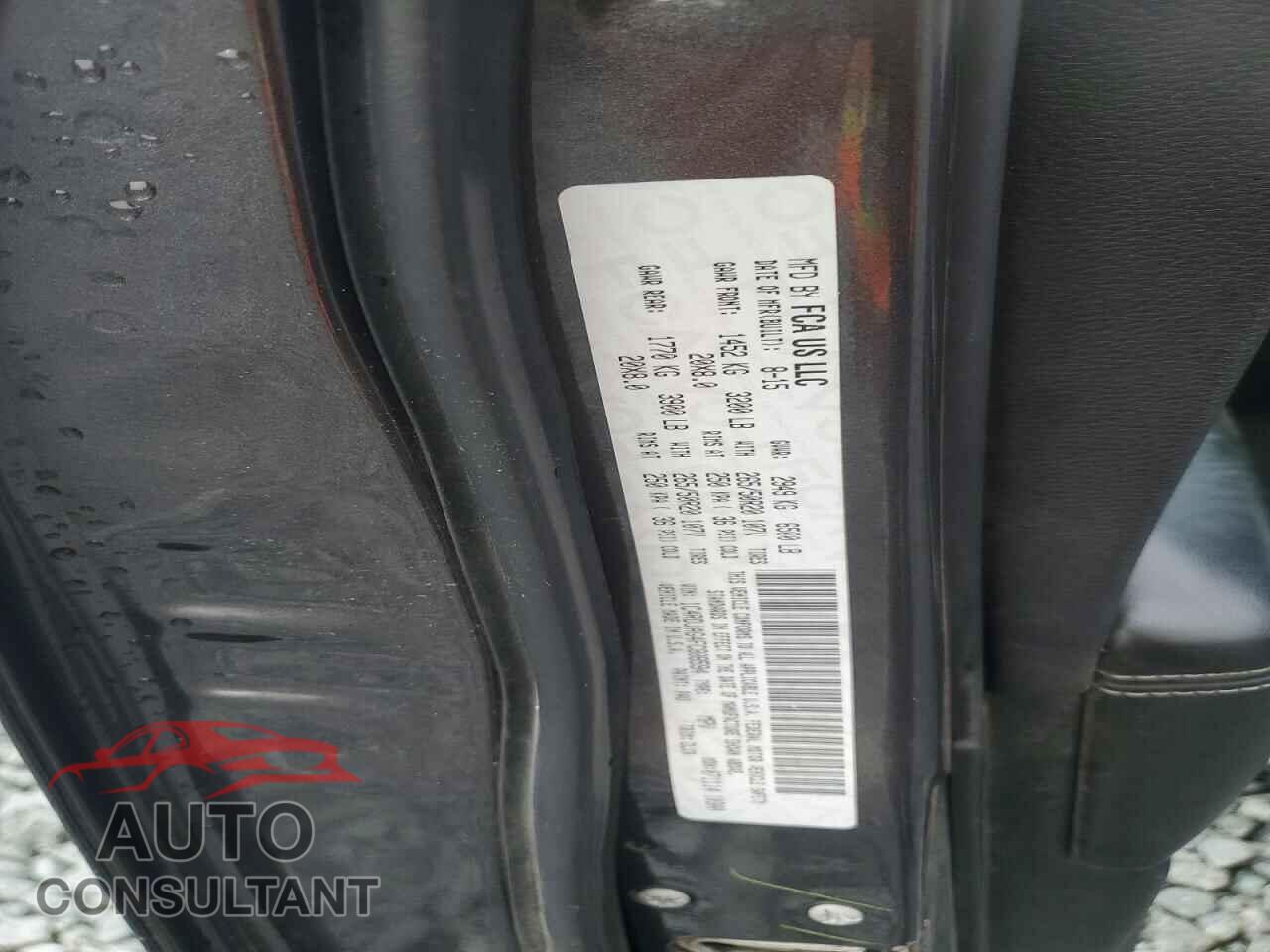 DODGE DURANGO 2015 - 1C4RDJAG4FC888594
