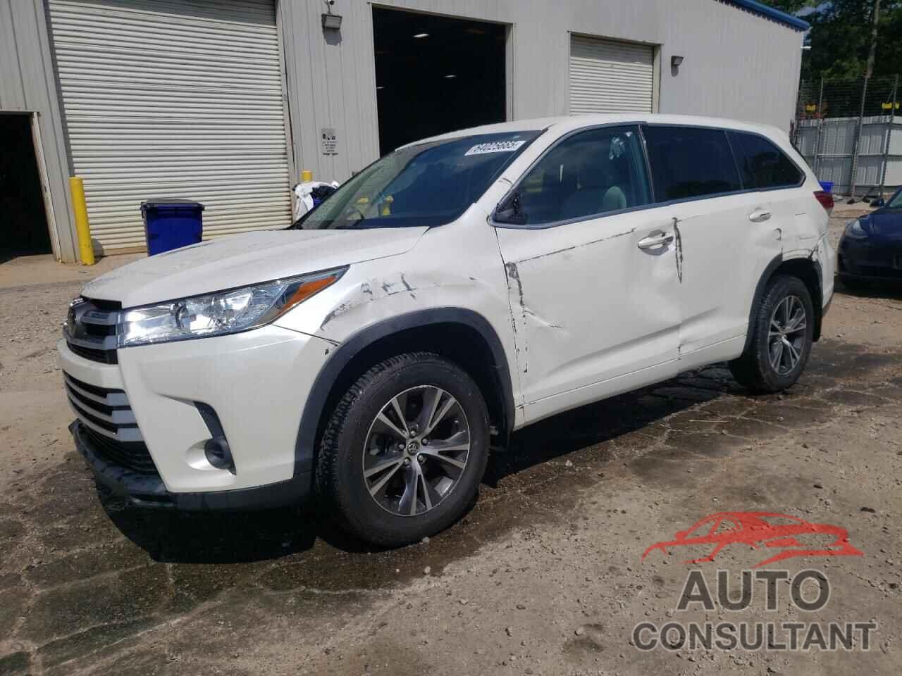 TOYOTA HIGHLANDER 2018 - 5TDBZRFH9JS892862