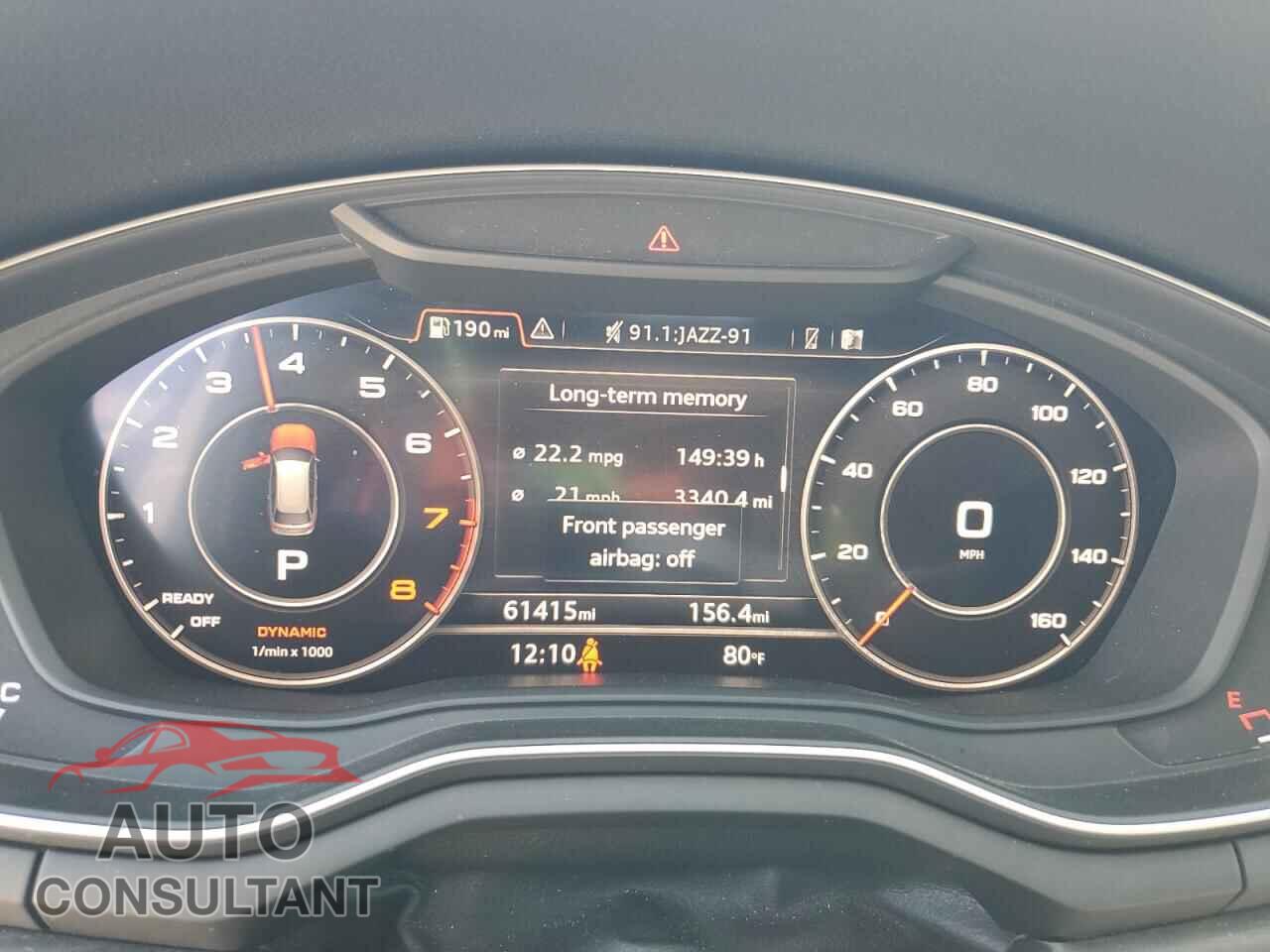 AUDI A4 2017 - WA18NAF41HA098539