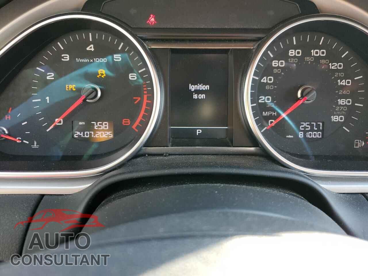 AUDI Q7 2012 - WA1LGAFE4CD006599