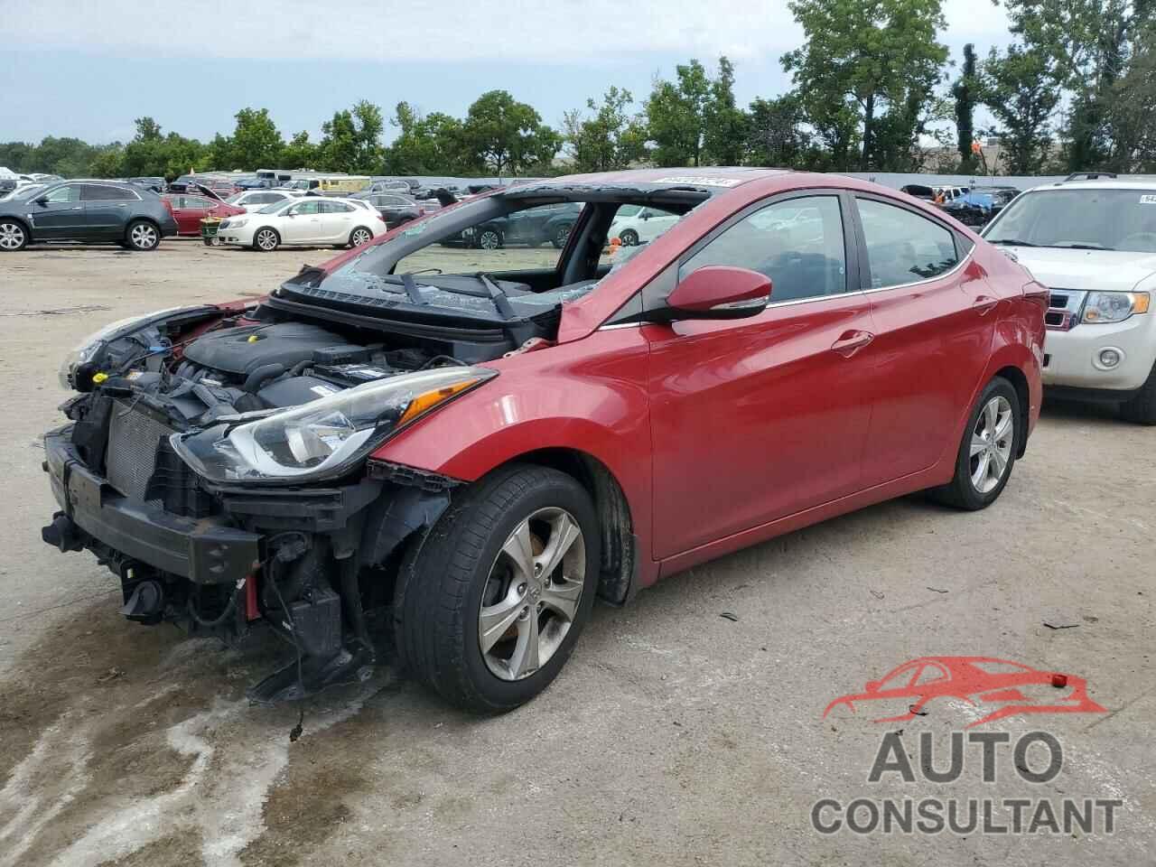 HYUNDAI ELANTRA 2016 - KMHDH4AE0GU553032