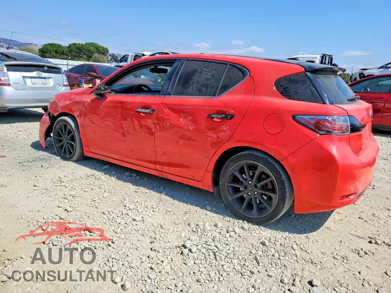 LEXUS CT 200 2013 - JTHKD5BH7D2130573