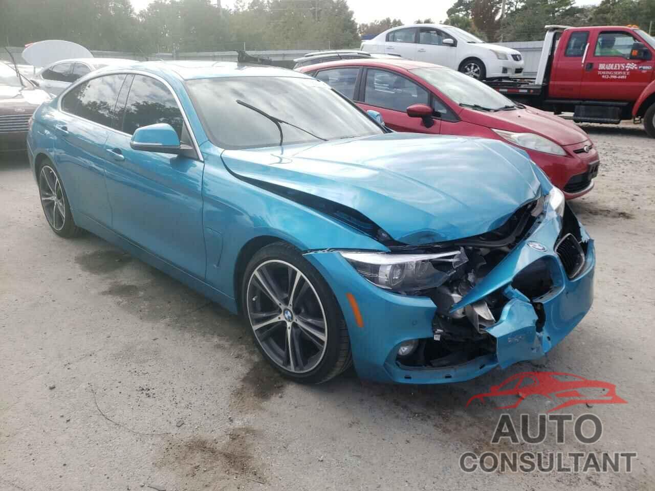 BMW 4 SERIES 2018 - WBA4J1C53JBG76489