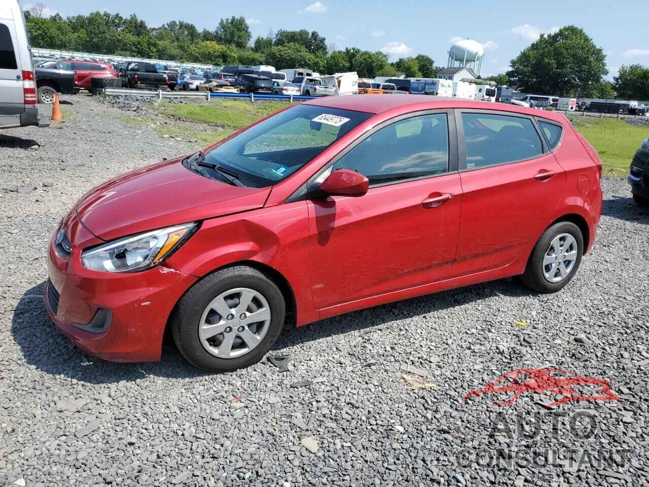 HYUNDAI ACCENT 2017 - KMHCT5AE4HU341896