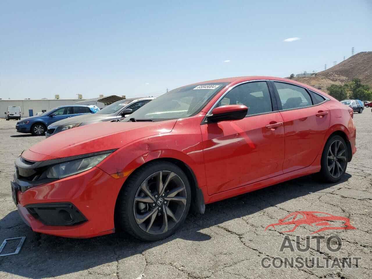 HONDA CIVIC 2019 - 2HGFC2F82KH524616