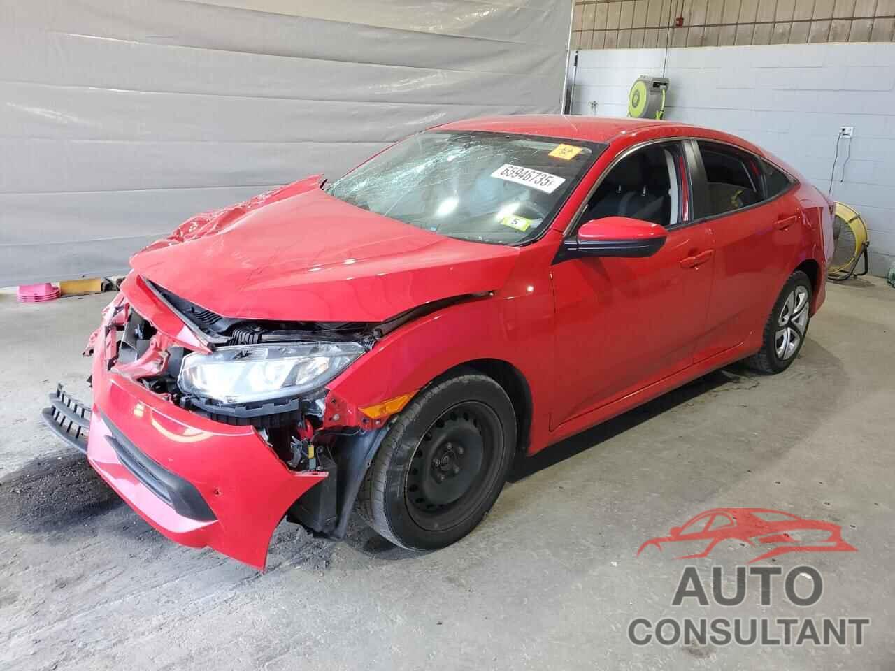 HONDA CIVIC 2018 - 2HGFC2F57JH580264
