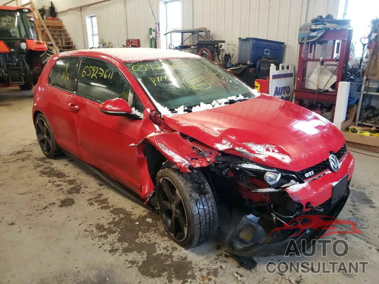 VOLKSWAGEN GTI 2016 - 3VWYT7AU4GM052000