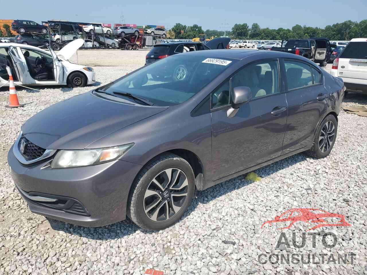 HONDA CIVIC 2013 - 19XFB2F89DE233773