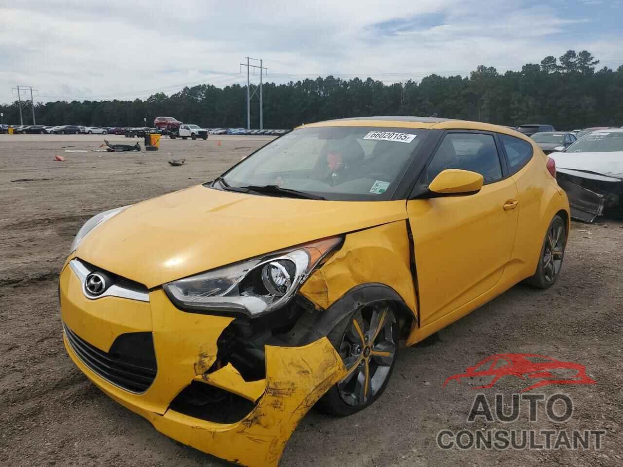 HYUNDAI VELOSTER 2016 - KMHTC6AD4GU259193