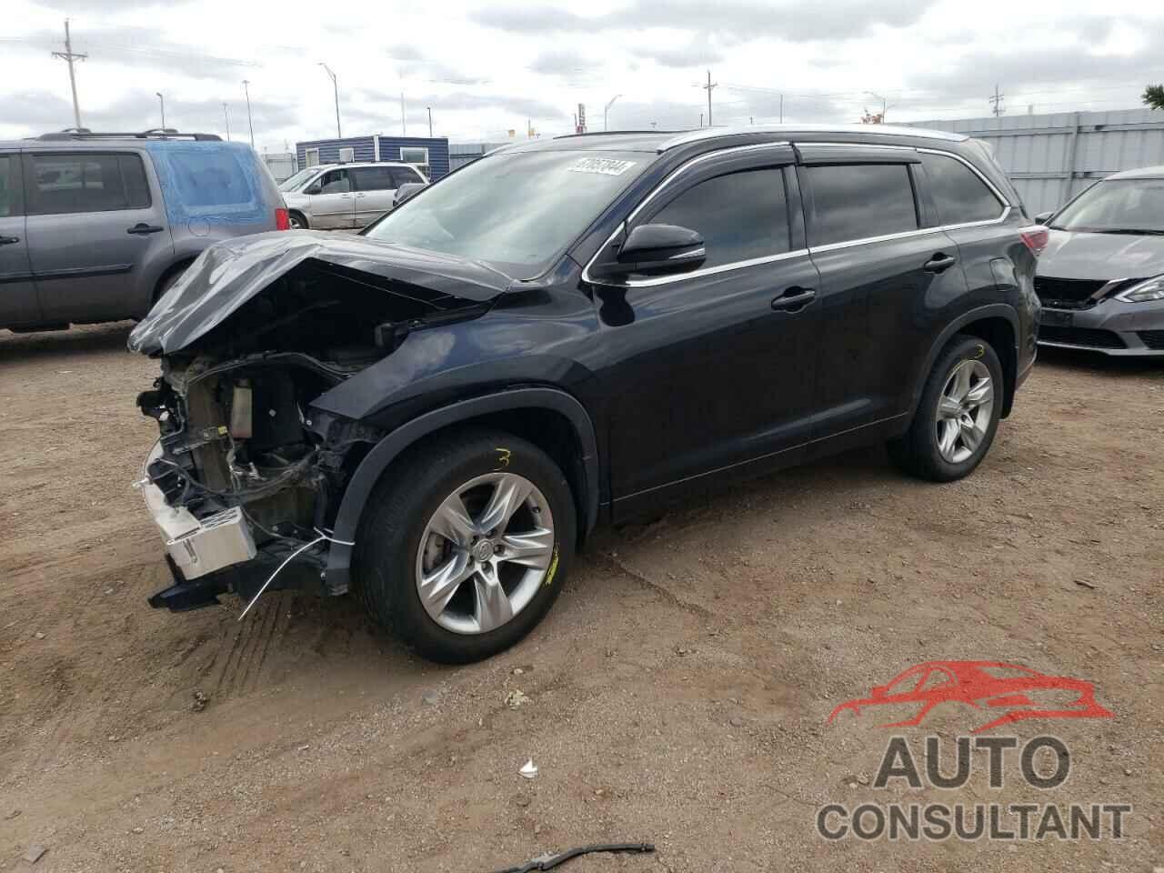 TOYOTA HIGHLANDER 2015 - 5TDDKRFHXFS215226