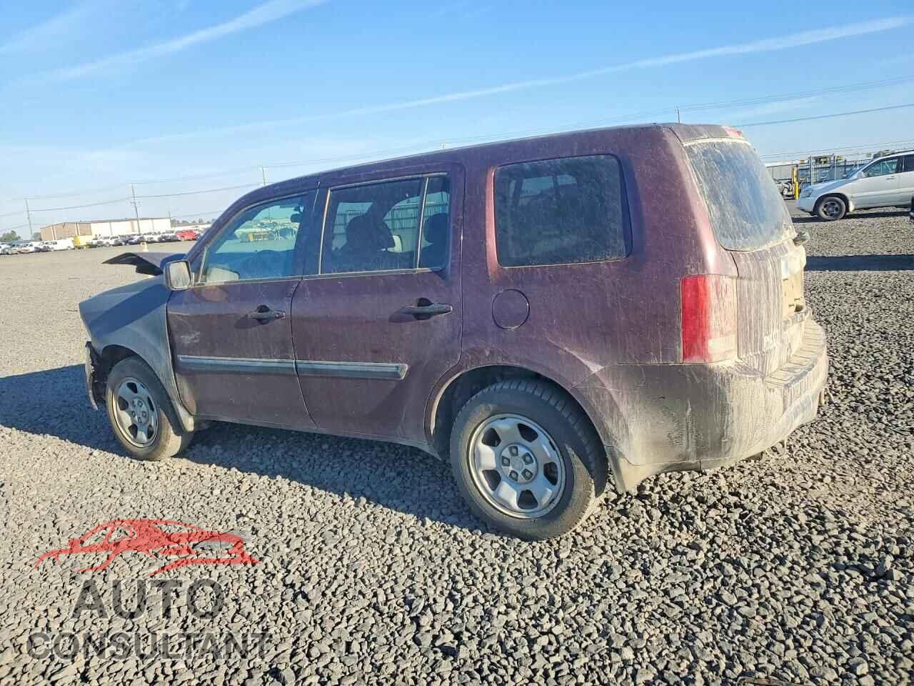 HONDA PILOT 2014 - 5FNYF4H2XEB030341