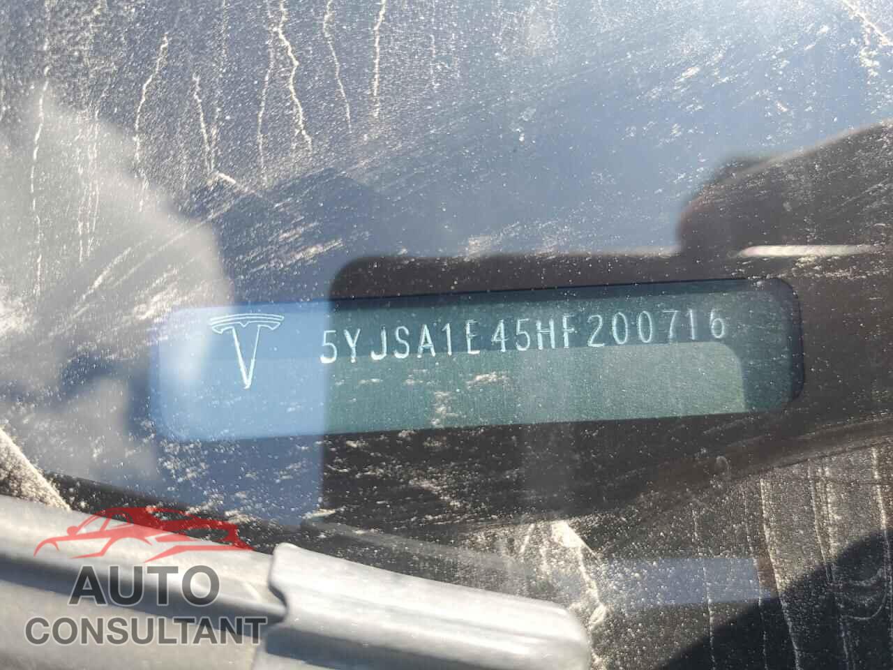 TESLA MODEL S 2017 - 5YJSA1E45HF200716